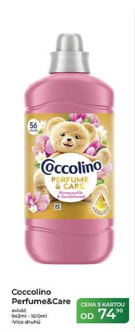 Coccolino Perfume&Care aviváž 943ml 1610ml 