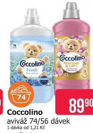Coccolino aviváž 74 dávek 