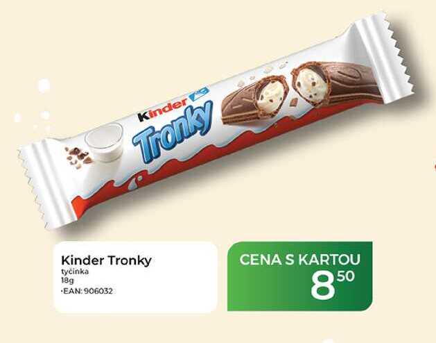 Kinder Tronky tyčinka 18 g