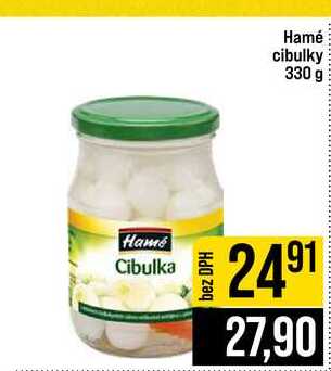 Hamé cibulky 330 g 
