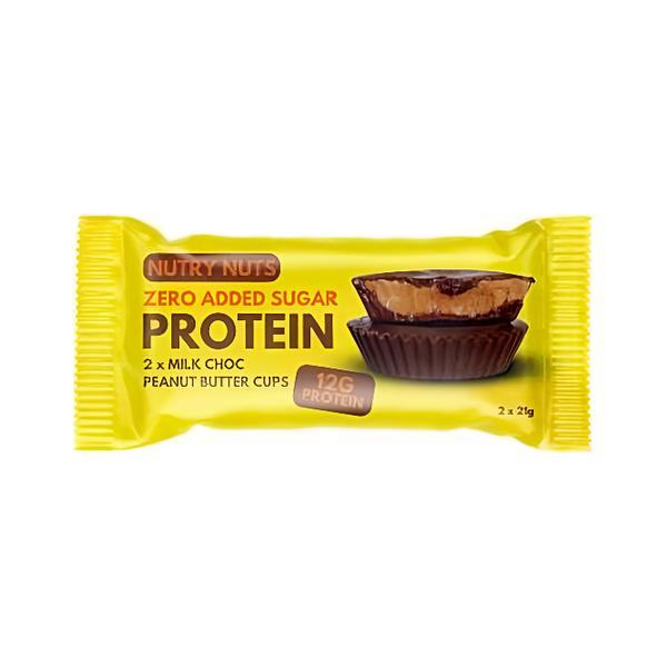 Nutry Nuts Proteinové košíčky Mléčná čokoláda s arašídovým máslem 2x21g