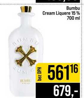 Bumbu Cream Liquere 15% 700 ml