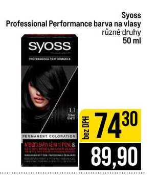 Syoss Professional Performance barva na vlasy různé druhy Syoss 50 ml 