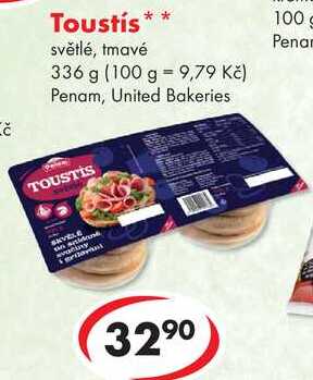 Toustís, 336 g