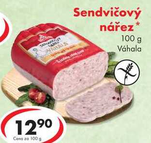 Sendvičový nářez, 100 g