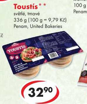 Toustís, 336 g