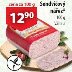 Sendvičovýnářez, 100 g