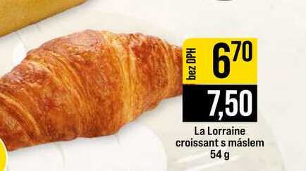 La Lorraine croissant s máslem 54g