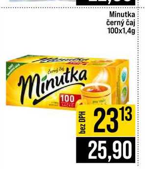 Minutka černý čaj 100x1,4g