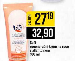 Soft regenerační krém na ruce s allantoinem 100 ml