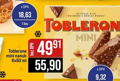 Toblerone mini nanuk 6x50 ml