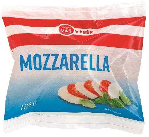 VÁŠ VÝBĚR Mozzarella, 125 g