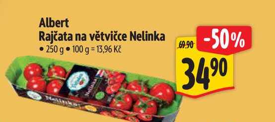 Albert Rajčata na větvičce Nelinka 250 g