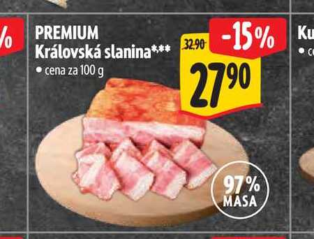  PREMIUM Královská slanina 100 g