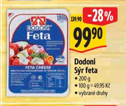  Dodoni Sýr feta 200 g  