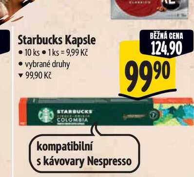 Starbucks Kapsle 10 ks