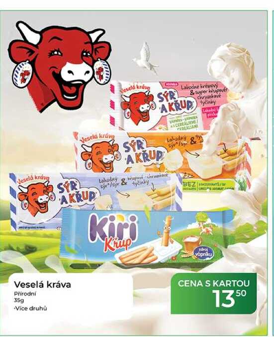 Veselá kráva Přírodní 35 g