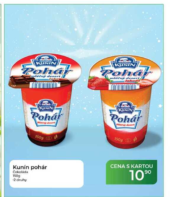 Kunín pohár Čokoláda 150g