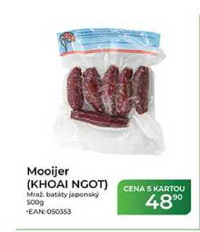 Mooijer (KHOAI NGỌT) Mraz batáty japonský 500g