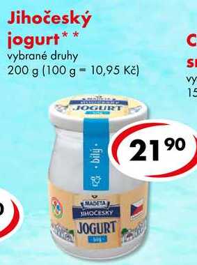 Jihočeský jogurt, 200 g