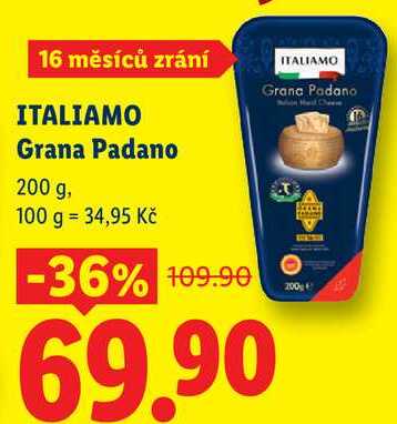 ITALIAMO Grana Padano, 200 g