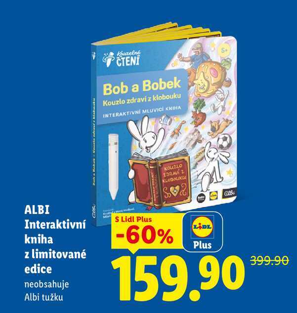 ALBI Interaktivní kniha z limitované edice