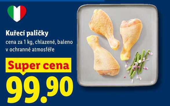 Kuřecí paličky, cena za 1 kg