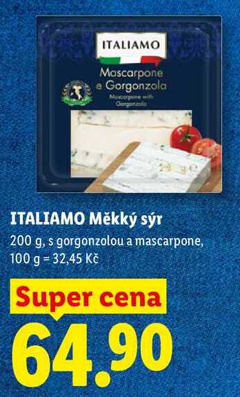 ITALIAMO Měkký sýr, 200 g