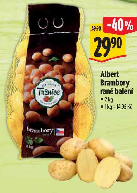 Albert Brambory rané balení, 2 kg