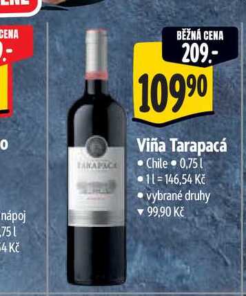 Viña Tarapacá 0,75 l