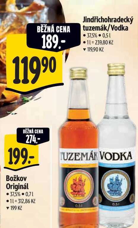 Jindřichohradecký tuzemák 0,5 l
