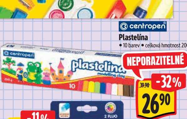 Plastelína 10 barev