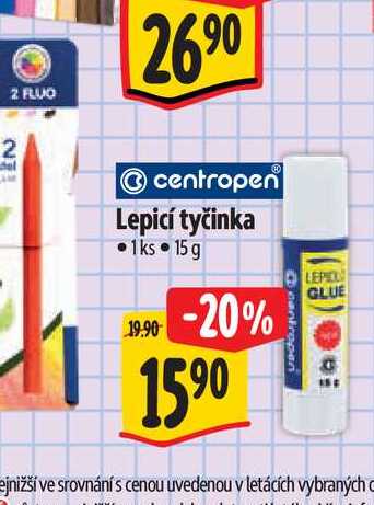 centropen Lepicí tyčinka 1ks 15g