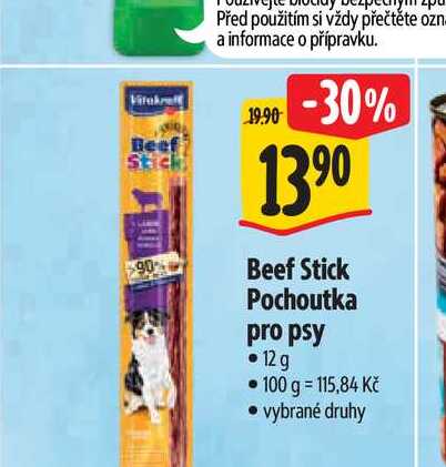 Beef Stick Pochoutka pro psy 12 g