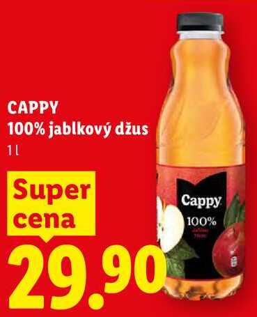 CAPPY 100% jablkový džus, 11