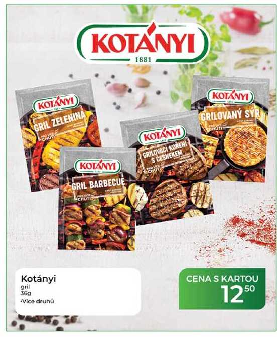 Kotányi gril 36 g 