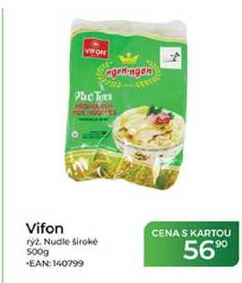 Vifon rýž. Nudle široké 500g