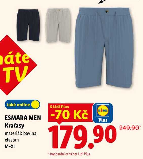 ESMARA MEN Kraťasy