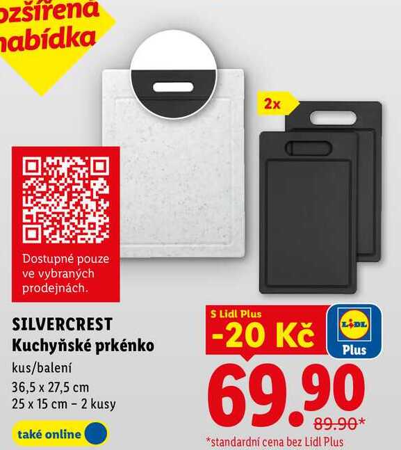 SILVERCREST Kuchyňské prkénko kus/balení