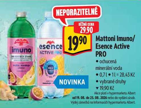 Mattoni Imuno/Esence Active PRO, 0,7 l