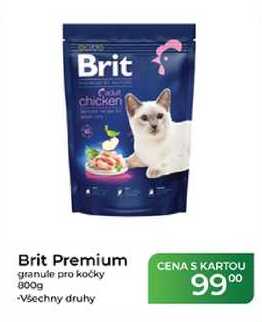 Brit Premium granule pro kočky 800g 