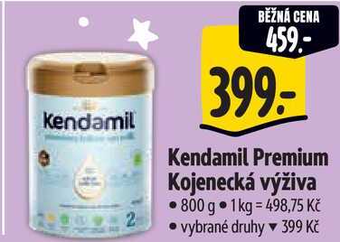 Kendamil Premium Kojenecká výživa, 800 g