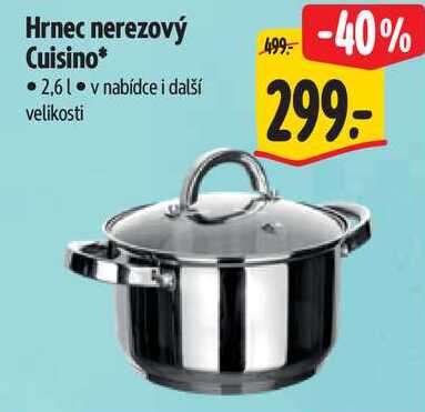 Hrnec nerezový Cuisino