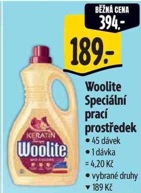 Woolite Speciální prací prostředek, 45 dávek