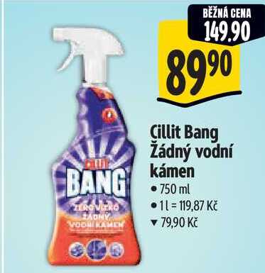 Cillit Bang Žádný vodní kámen, 750 ml