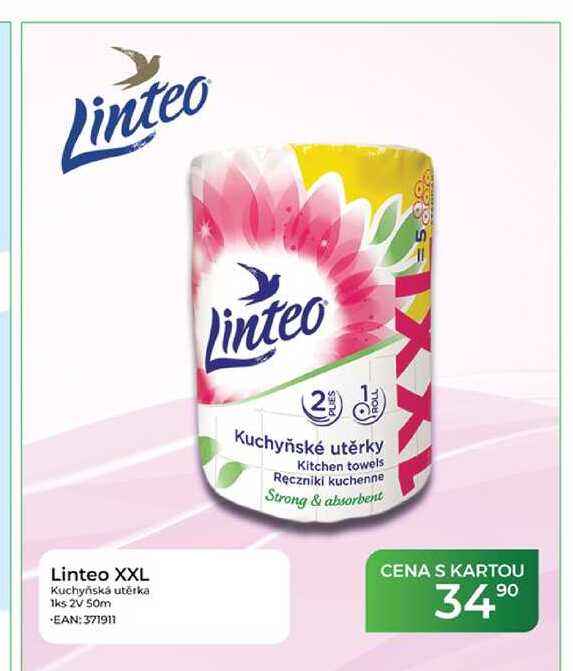 Linteo XXL Kuchyňská utěrka 1ks 2V 50m