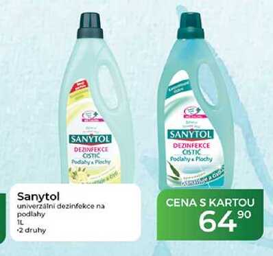 Sanytol univerzální dezinfekce na podlahy IL