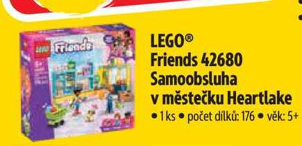 Friends LEGO® Friends 42680 Samoobsluha v městečku Heartlake