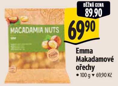 Emma Makadamové ořechy, 100 g