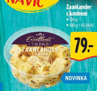 Zaanlander s kmínem, 120 g